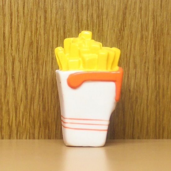 ハーディーズ　Hardee’s　フレンチフライ　ポテト　フィギュア　ソフビ　1990　アメトイ　ミールトイ　アドバタイジング 　_画像3