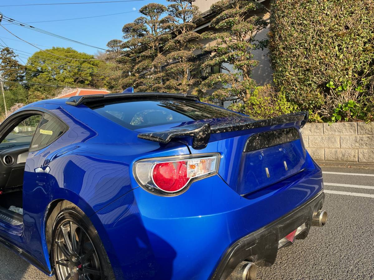 新作　塗装済み　BRZ 86　ZN6 ZC6　リア　ルーフ　スポイラー　日本製　エアロ 空力　トヨタ　ハチロク　スバル_画像9