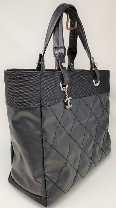 超目玉】 パリビアリッツMM シャネル 美品 未使用に近い トートバッグ