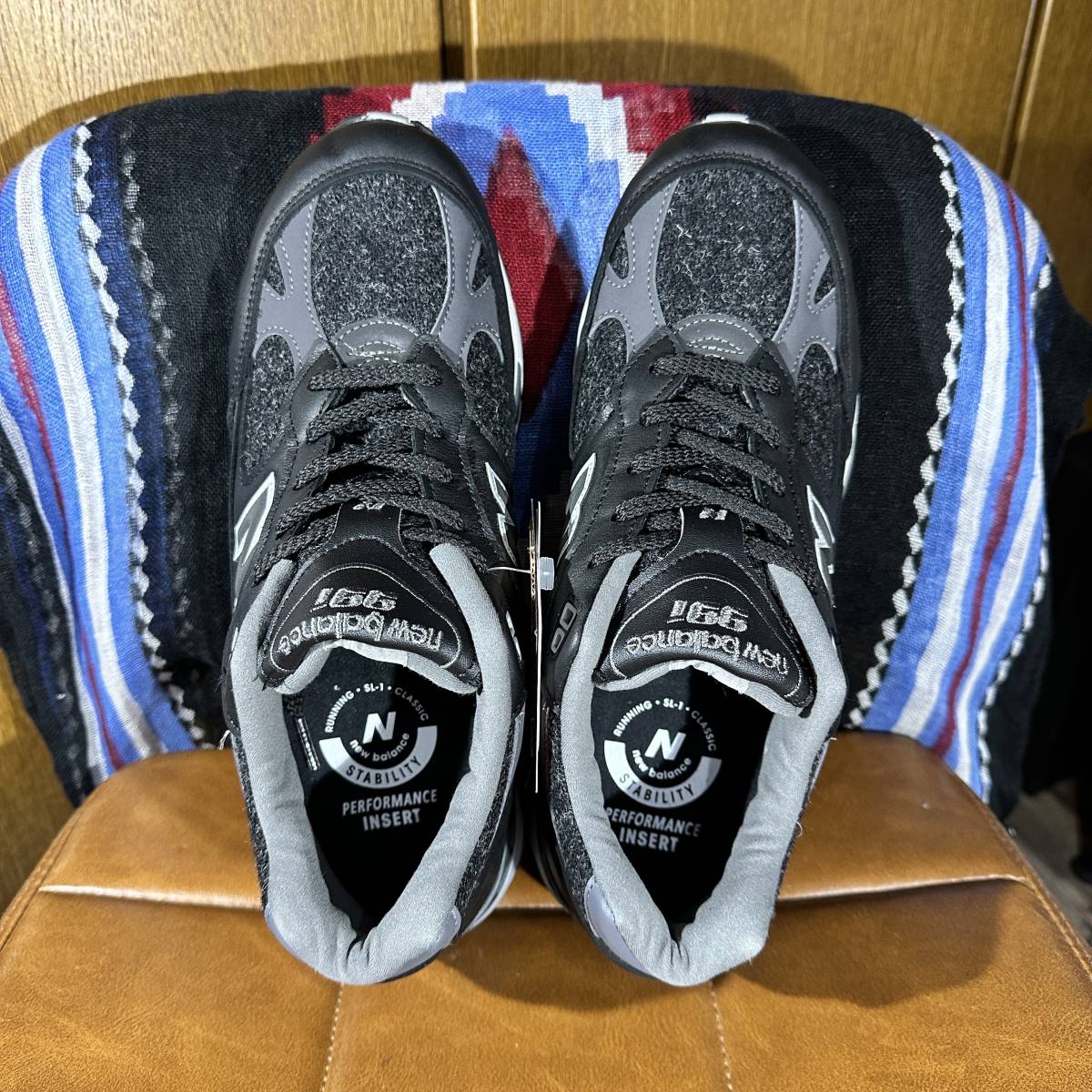 ☆未使用品 new balance x Harris Tweed M991 DJ made in England 27.5