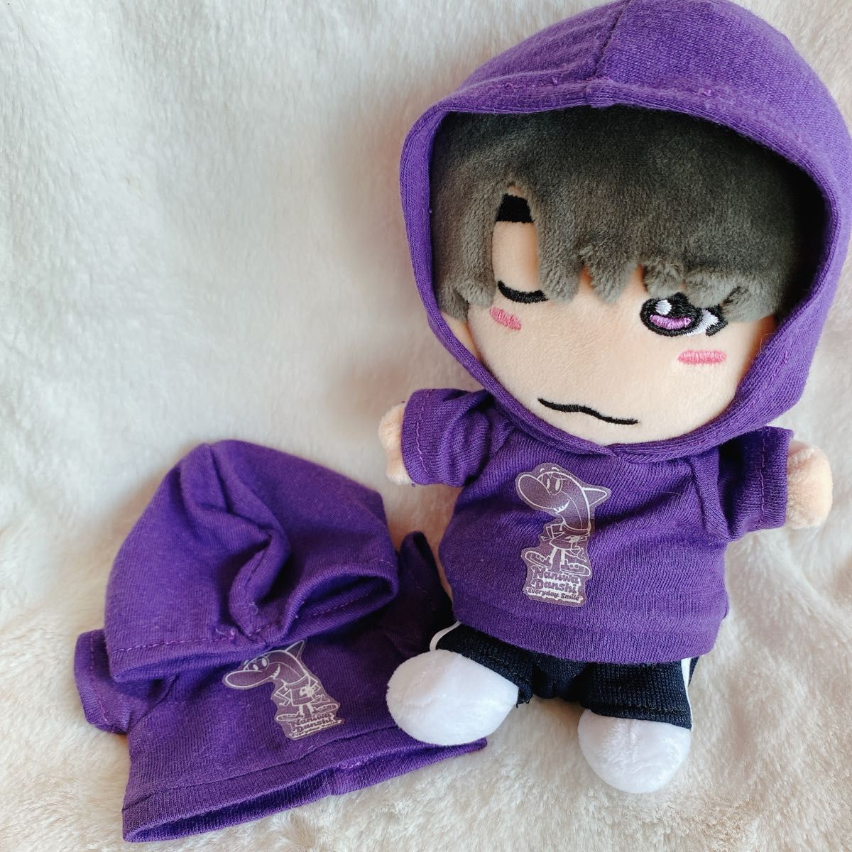 即購入OK】 ちびぬい服 プリントパーカー 紫 高橋恭平|Yahoo 即購入OK】 ちびぬい服 プリントパーカー 紫 高橋恭平|Yahoo