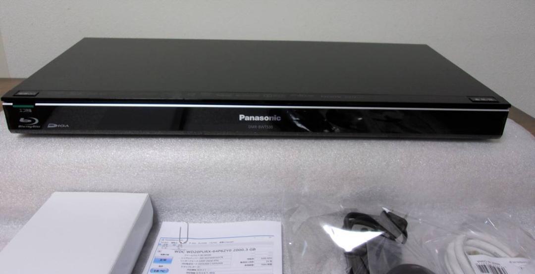 即日発送可 動作品(HDD 2TBに増量換装)Panasonic パナソニック