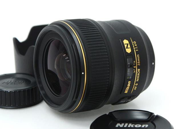 極美品｜ニコン AF-S NIKKOR 35mm F1.4G γH1636-2A1D_画像1