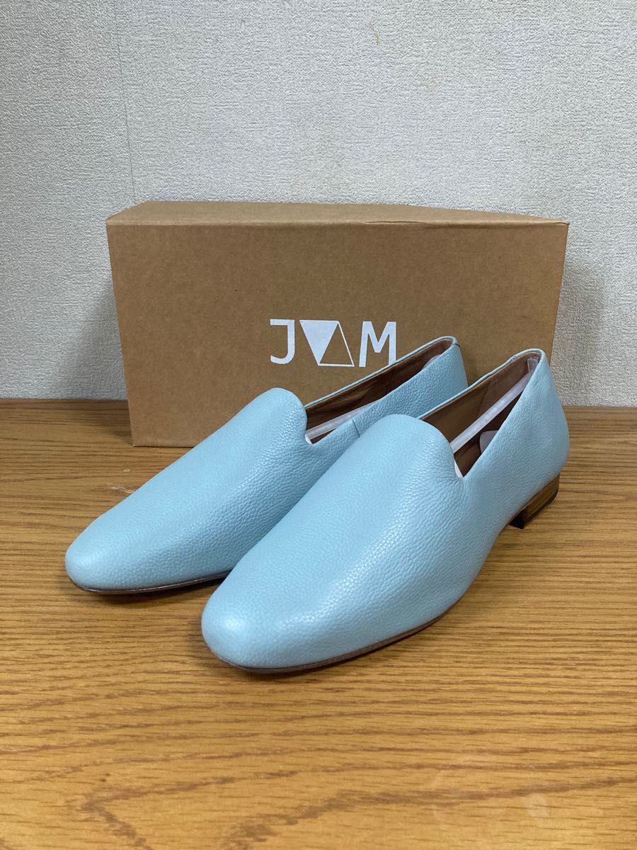 新品未使用　JVAM / ジェイ ヴィー エー エム　ローファー　スリッポン　ブルーグレー　42 27cm エディフィス