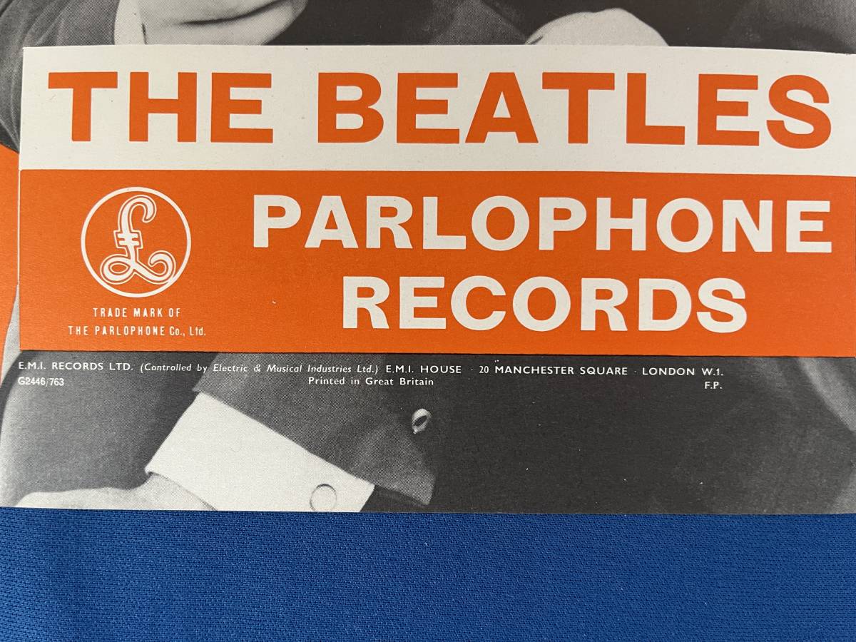 UKオリジナル 1963年】The Beatles Parlophone Records Promotional