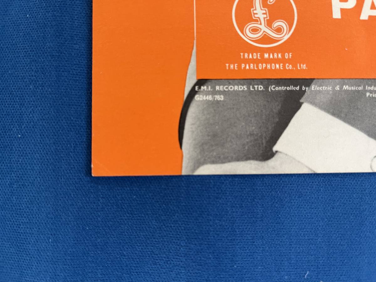 UKオリジナル 1963年】The Beatles Parlophone Records Promotional
