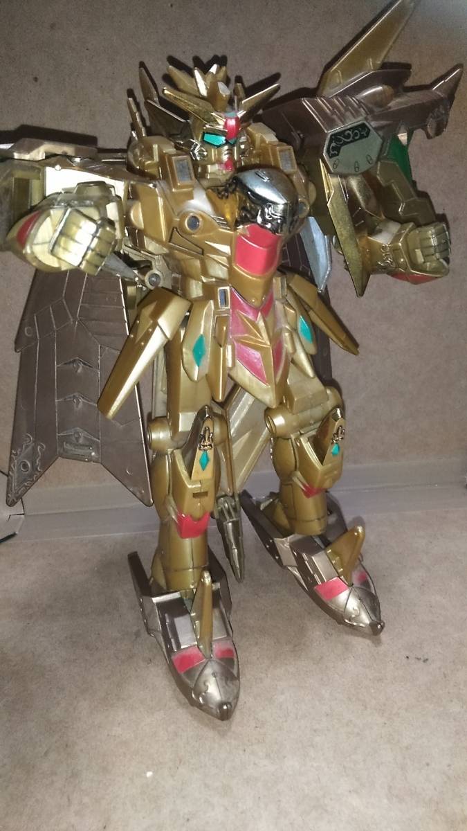 元祖SDガンダム 太陽神ゴッドカイザー 当時物 黄金神スペリオル