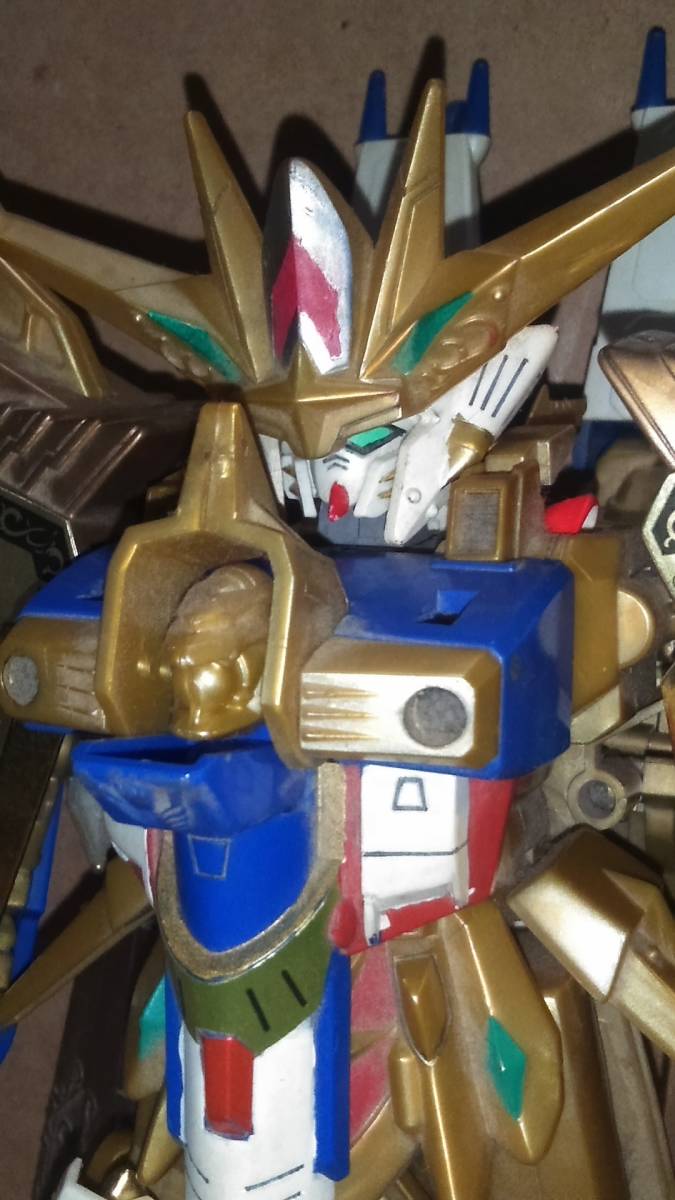 元祖SDガンダム 太陽神ゴッドカイザー 当時物 黄金神スペリオル