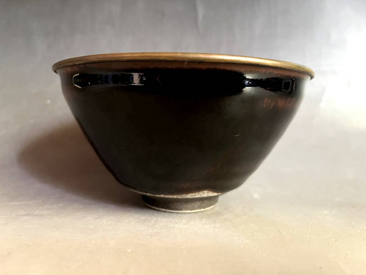  чашка # чёрный .. небо глаз чашка . чёрный ..... небо глаз .. с коробкой старый . Tang предмет China старый изобразительное искусство времена предмет антиквариат товар #