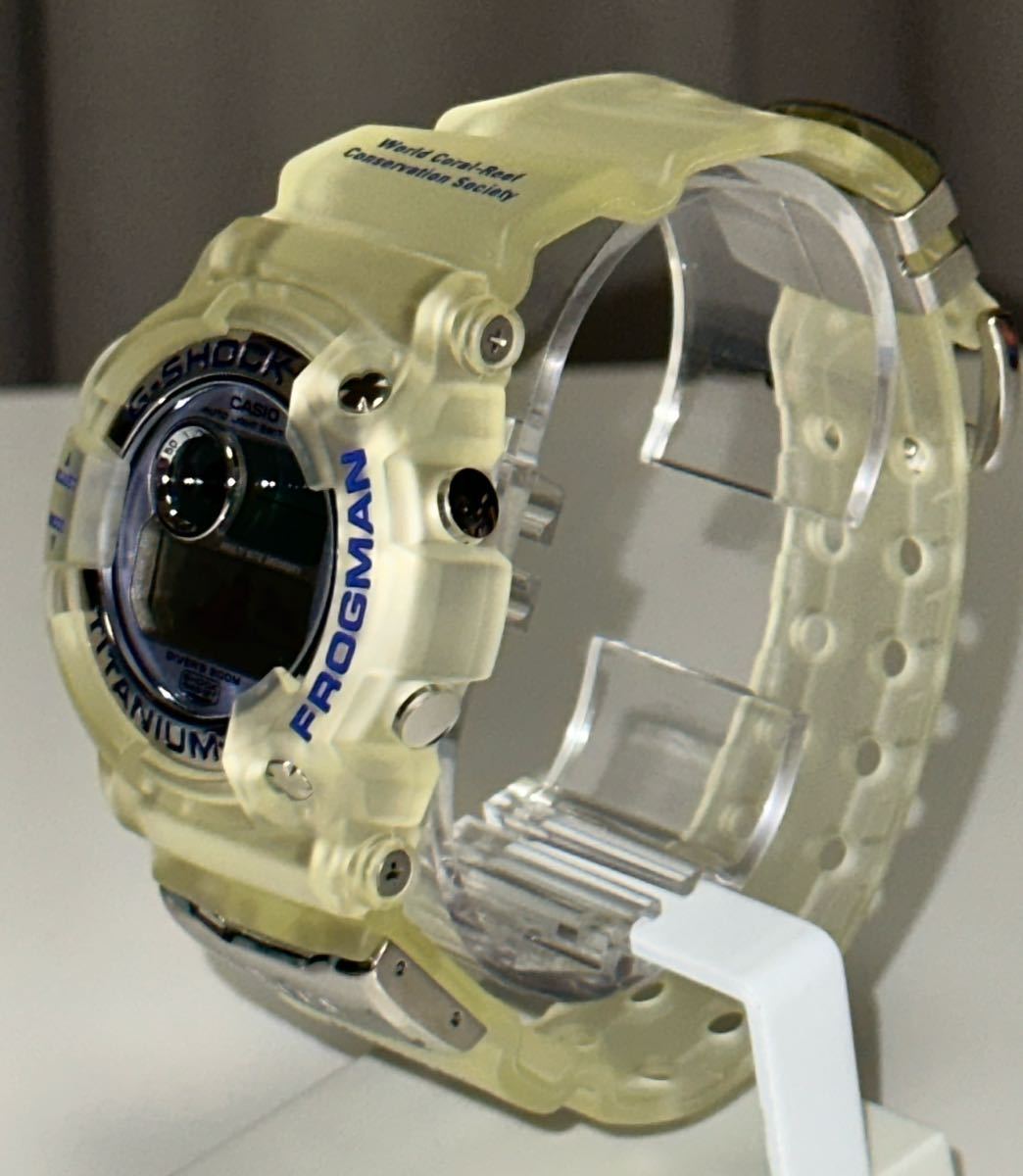 新品未使用品 G-SHOCK ジーショック CASIO FROGMAN マンタDW-9900WC 2T W.C.C.S. ブルー文字　デッドストック_画像4