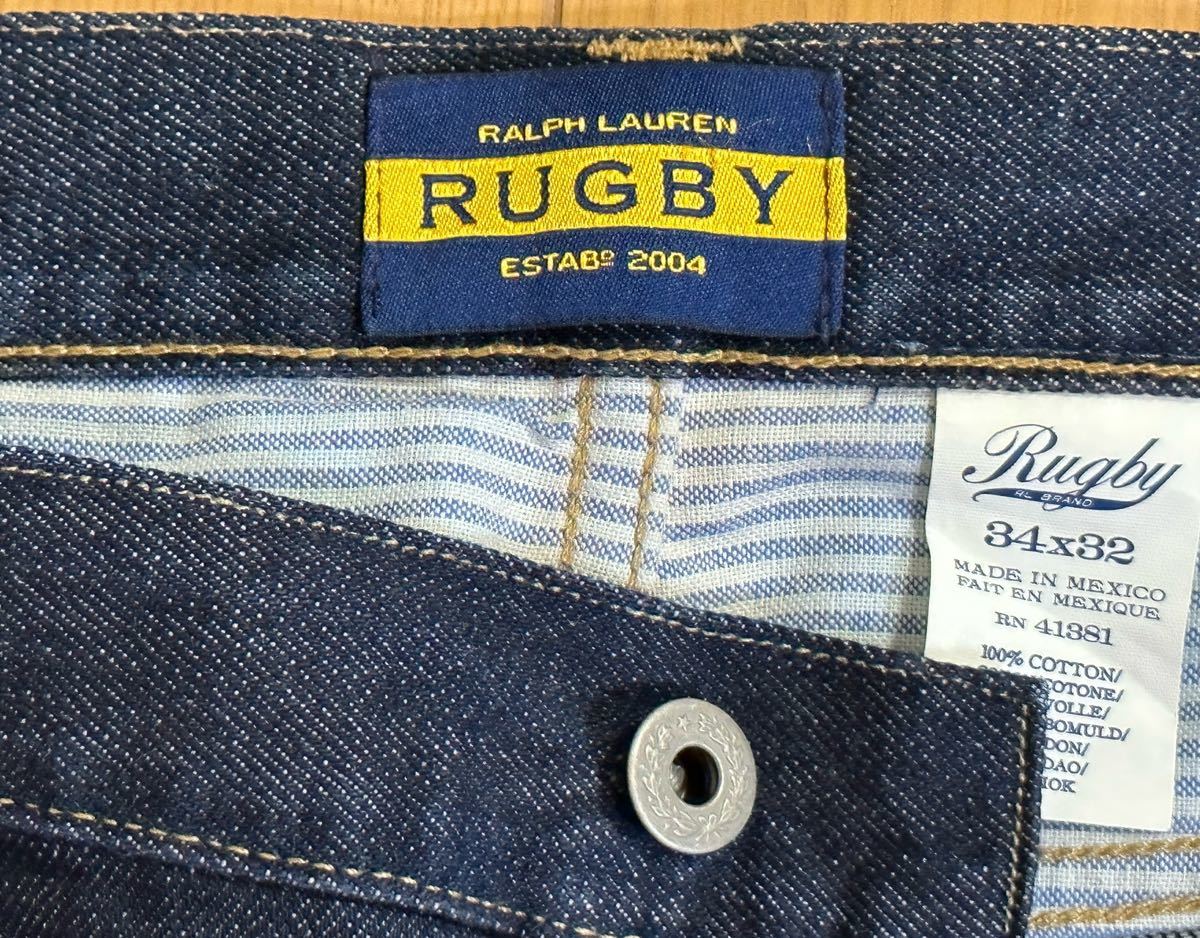 美品 Rugby Ralph Lauren ラグビー　ラルフローレン デニム　廃盤　レア_画像4