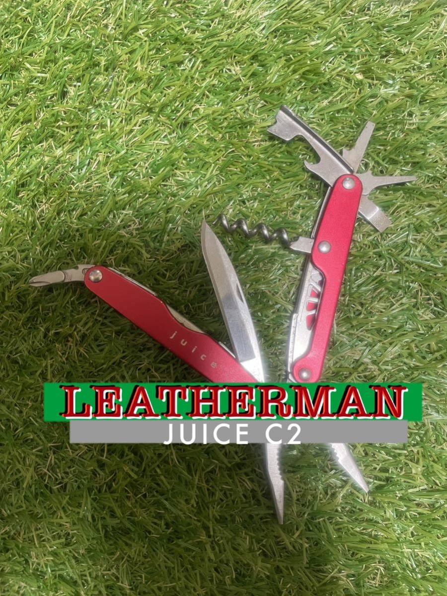 返品送料無料】 JUICE LEATHERMAN C2 ツールナイフ マルチプライヤー