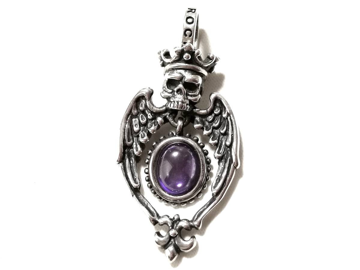 * подлинный товар стандартный товар Royal Order Skull Wingd Amulet Skull wing дверь myu let подвеска с цепью серебряный 925*