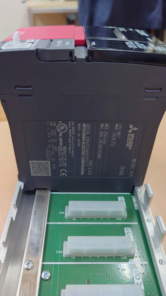 三菱 Mitsubishi シーケンサ PLC R04CPU R61P R38B セット 建築材料