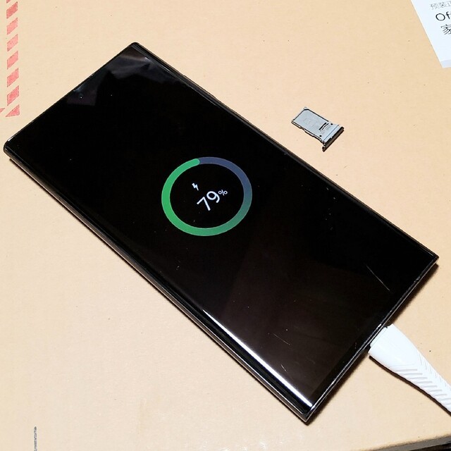 アウトレットセール 特集 Galaxy S22 Ultra ブラック ジャンク品