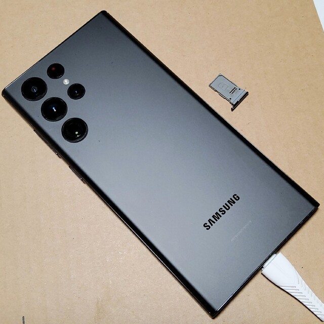 アウトレットセール 特集 Galaxy S22 Ultra ブラック ジャンク品