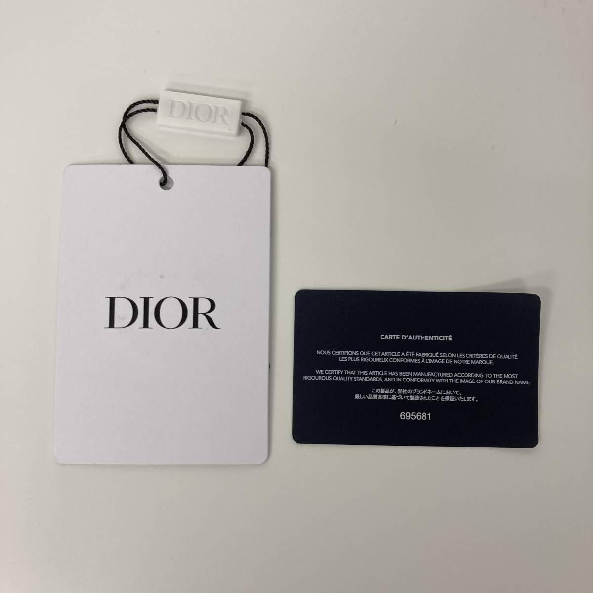 Dior CD Diamond フラグメントケース カードケース イタリア製 ディオール CDダイヤモンド ミニウォレット コインケース 2090443_画像4