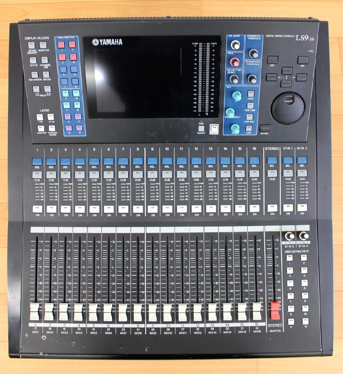 □現状品□ YAMAHA ヤマハ LS9-16 デジタルミキサー 簡易音出確認済み