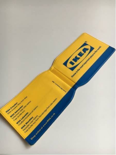 英国イギリス ロンドン IKEA トラベル カード ケース 定期入れ イケア_画像1
