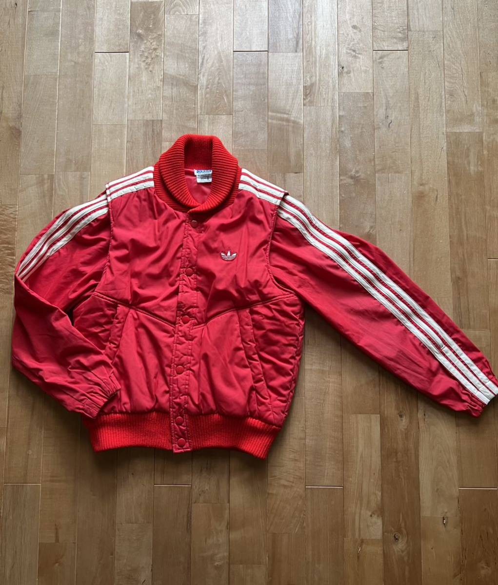 限定セール！ 希少 背面ロゴ ジャージジャケット 70s adidas