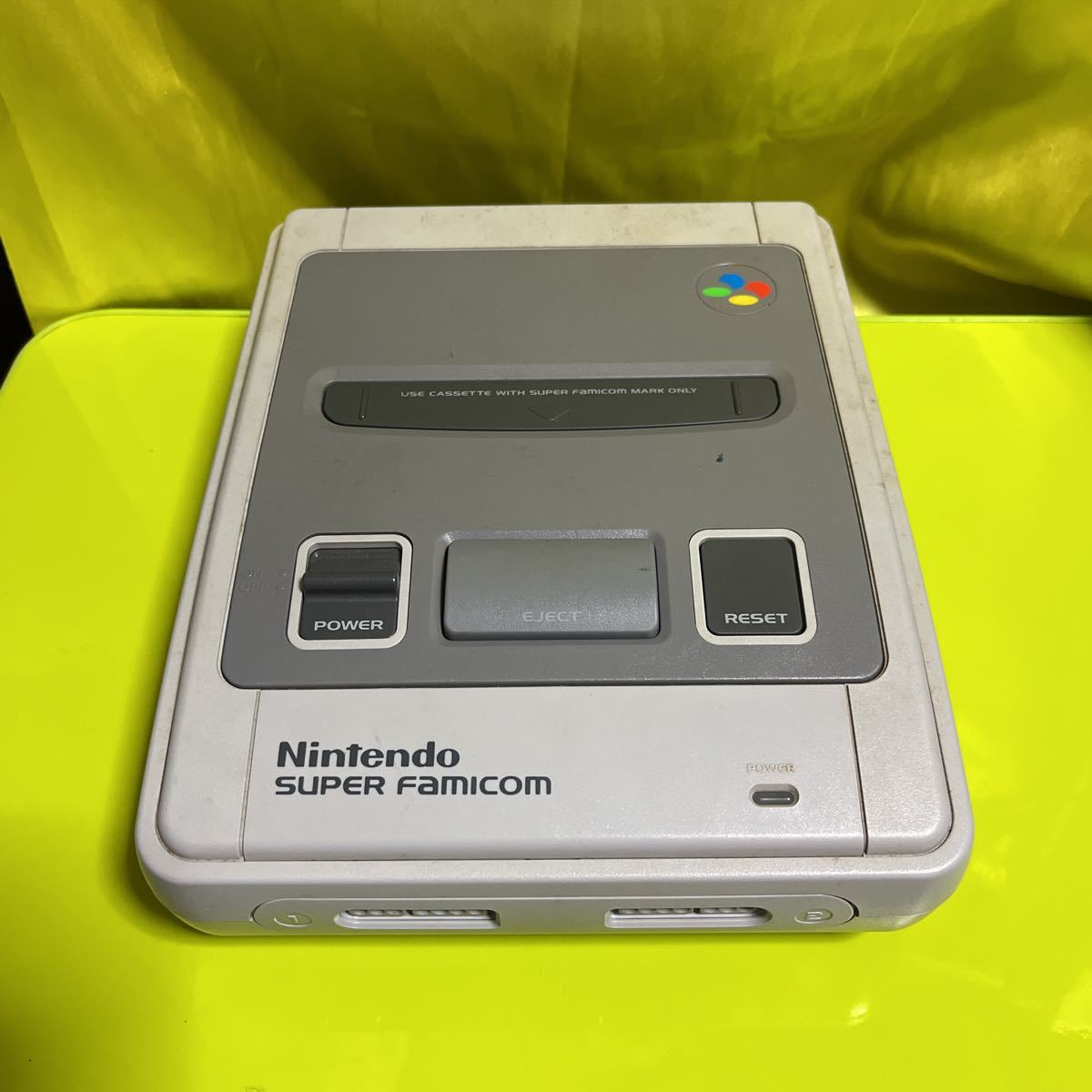SFC スーパーファミコン 本体 後期型 SHVC-001/SHVC-JPN-1 起動