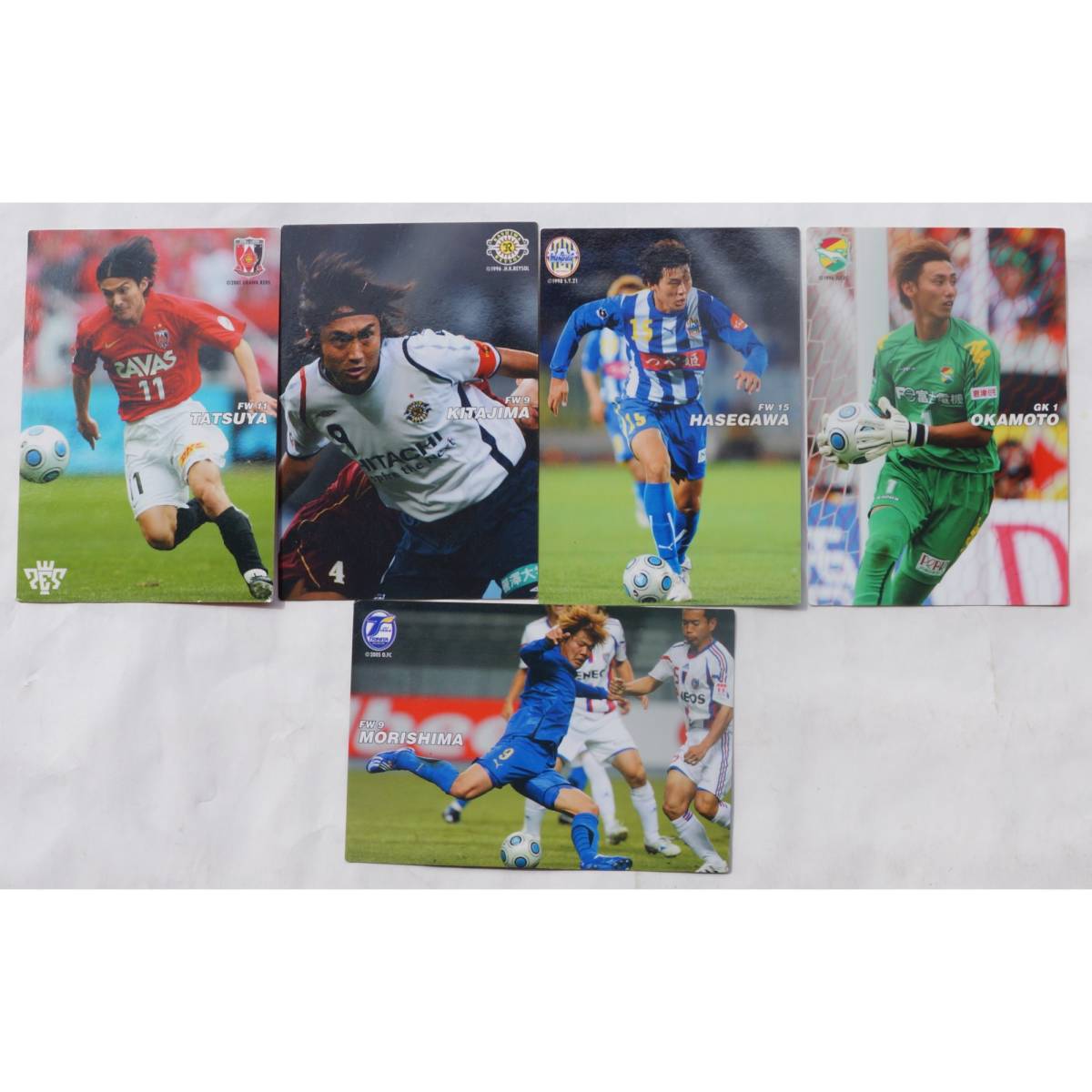 2009 J.LEAGUE CARD 中古トレカ 5枚 ( #600 )_画像1