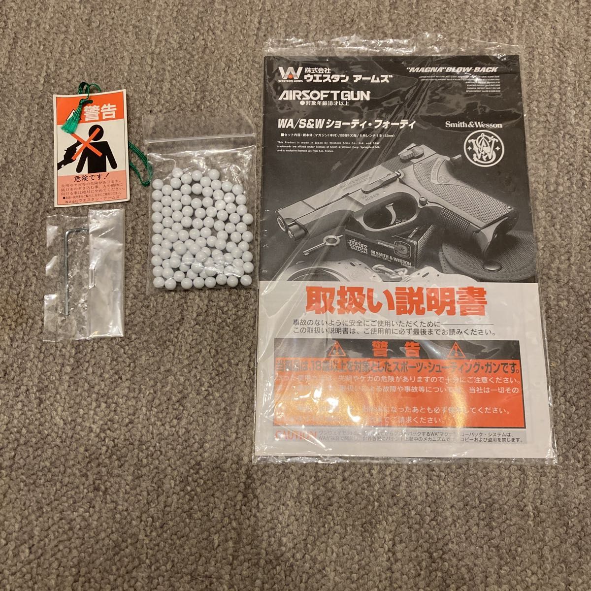 WA ウエスタンアームズ S&W Smith&Wesson ショーティ 40 サイド WA ウエスタンアームズ S&W Smith&Wesson ショーティ 40 サイド