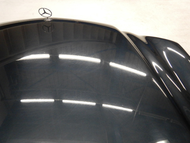 6^E] Mercedes Benz E Class W211 GH-211061 / капот / 189 emerald black M / E240 панель капота [767210]