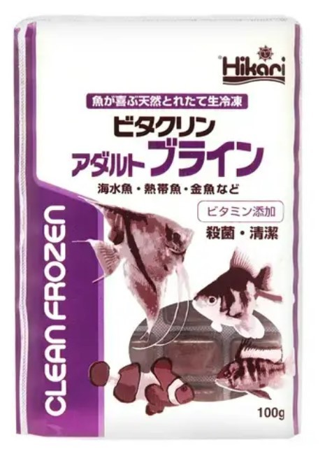 【税込?送料無料】 株式会社 キョーリン 100g(1枚)×48個 冷凍便 メーカー直送 アダルトブライン ビタクリン エサ 【税込?送料無料】 株式会社 キョーリン 100g(1枚)×48個 冷凍便 メーカー直送 アダルトブライン ビタクリン エサ