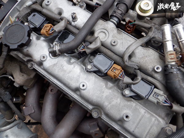 実動車外し! 保証付 純正 SXE10 アルテッツァ 3S-GE エンジン本体