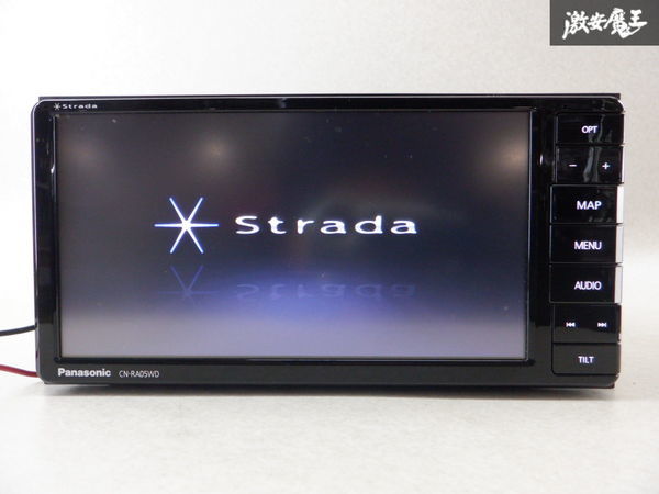 保証付 Panasonic パナソニック メモリーナビ CN-RA05WD 地図データ