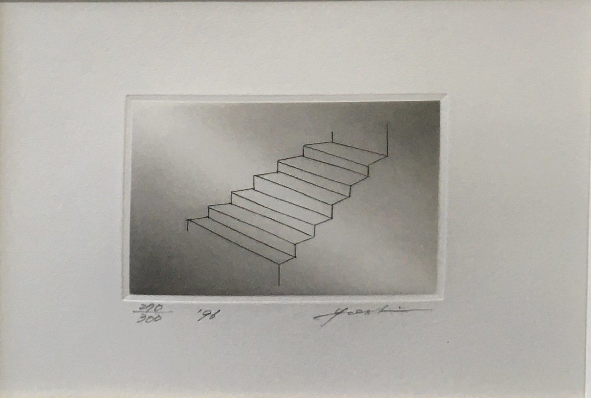  genuine work guarantee goods [. river .. original * dry Point what place .270/300] autograph autograph * edition go in frame 