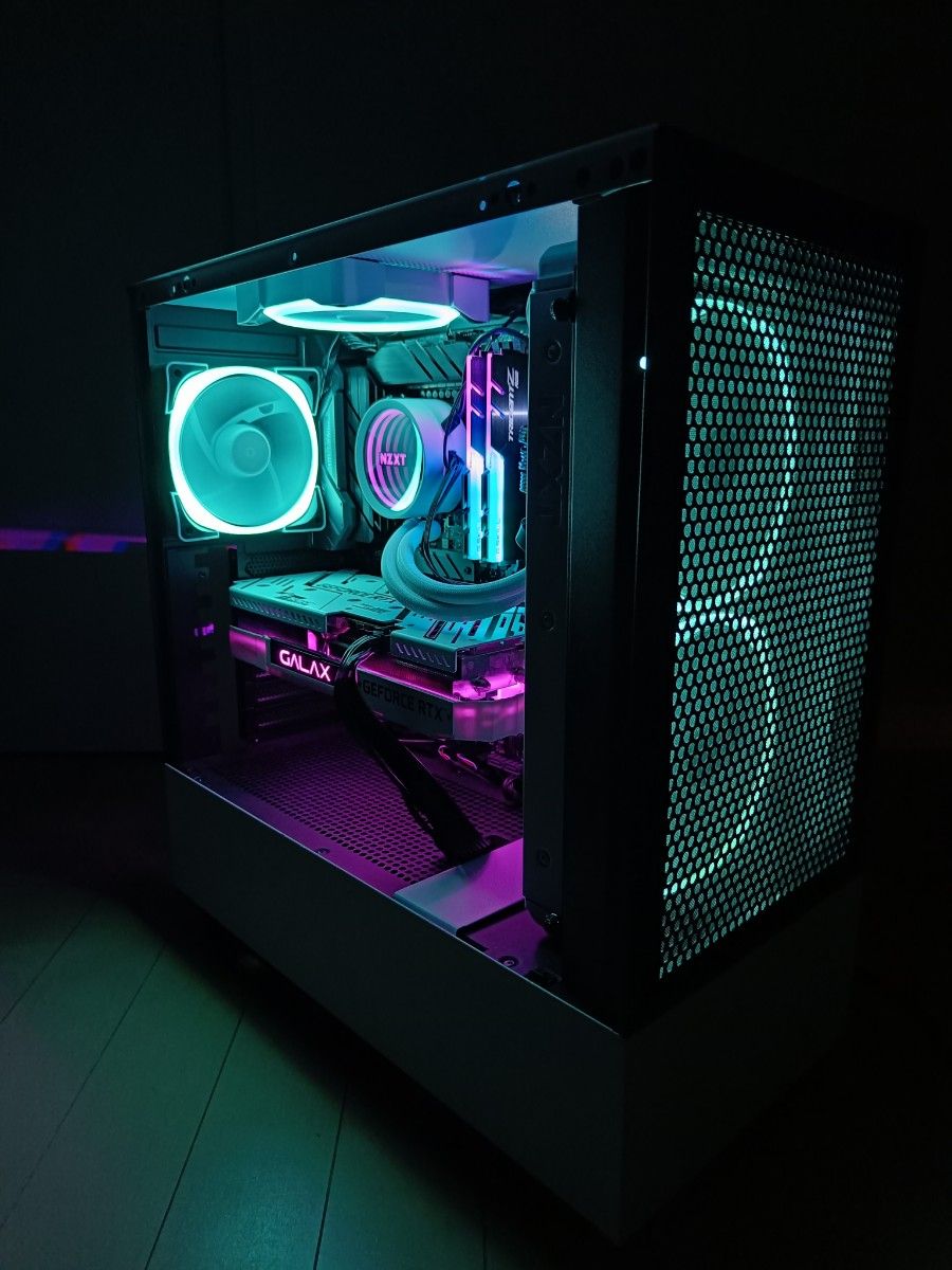 ゲーミングPC Intel Core 12700K RTX3060ti NZXT kraken ゲーミングPC Intel Core 12700K RTX3060ti NZXT kraken