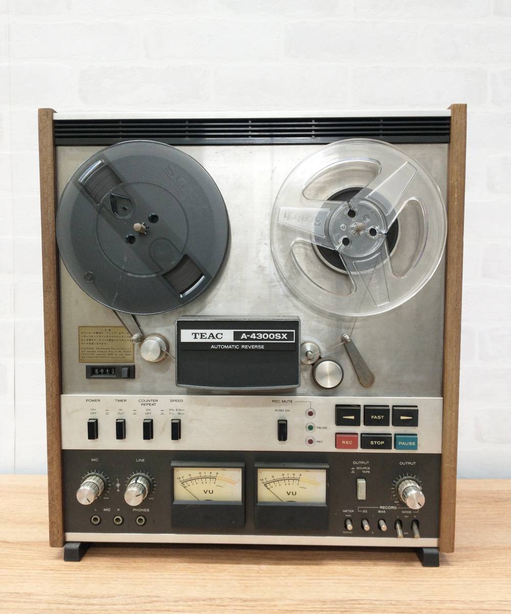 TEAC オープンリールデッキ A-4300 周波数50Hz-