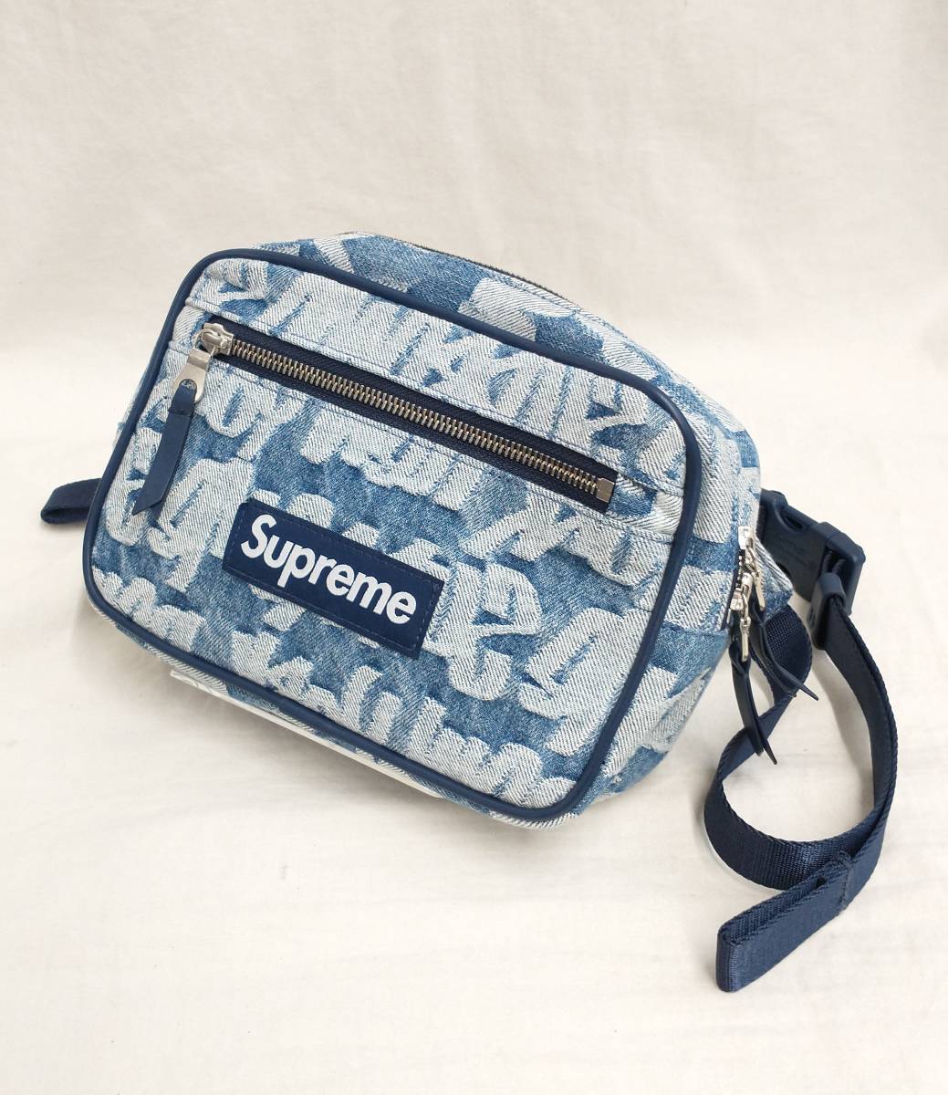 Supreme Fat Tip Jacquard Denim Waist Bag シュプリーム ファット