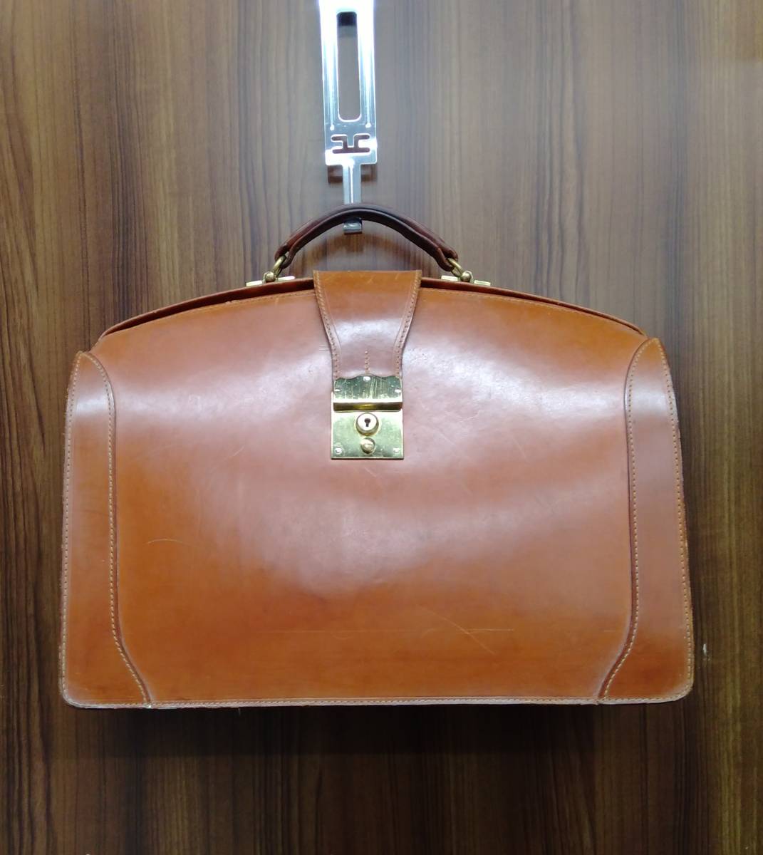 [. price cut ] peal&co brooks brothers Dulles bag briefcase pi-ru&ko- Brooks Brothers Brown use impression equipped 