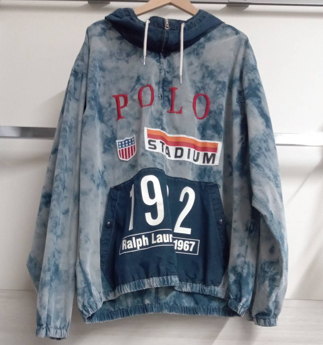 PORO RALPH LAUREN／ポロ ラルフローレン／Indigo Stadium PulloverJACKET／プルオーバージャケット／サイズ:XXL_画像1