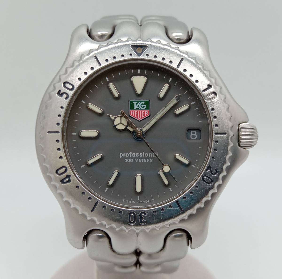 魅力の S99.206E 腕時計 メンズ クォーツ セルシリーズ タグホイヤー HEUER TAG グレー文字盤 アナログ デイト その他 魅力の S99.206E 腕時計 メンズ クォーツ セルシリーズ タグホイヤー HEUER TAG グレー文字盤 アナログ デイト その他