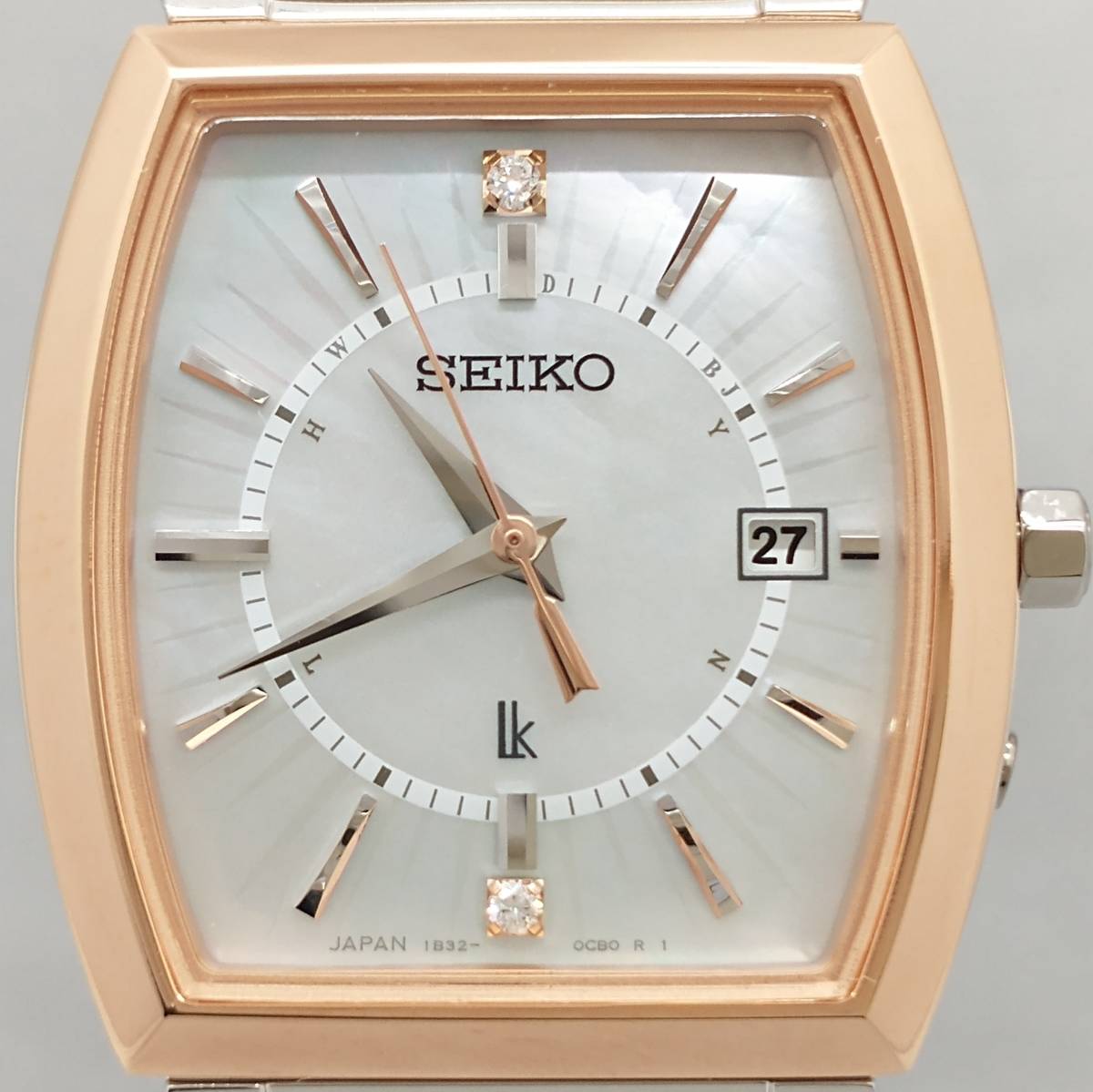 SEIKO セイコー LUKIA ルキア 1B32-0AW0 SSQW068 池田エライザモデル 1000本限定 電波ソーラー BOX付 腕時計 店舗受取可