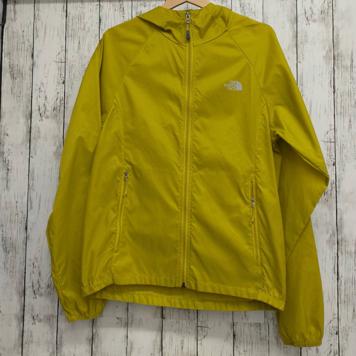 THE NORTH FACE マウンテンパーカー イエロー ナイロン Sサイズ