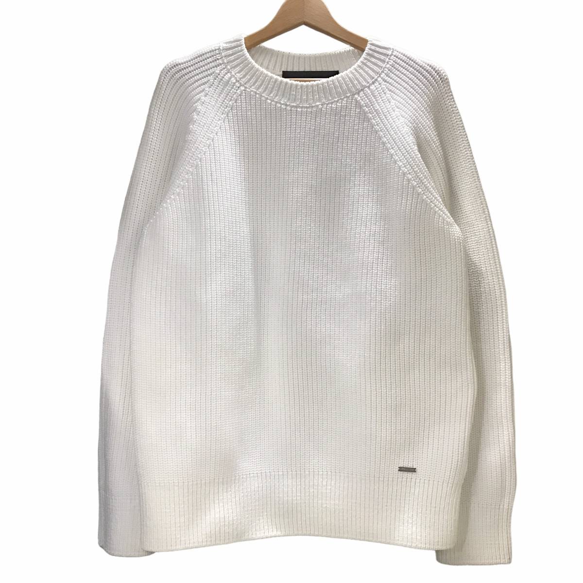【NEW限定品】 DSQUARED2 ディースクエアード ニット セーター S74HA1066 S16983 白 ホワイト サイズL 店舗受取可 その他 【NEW限定品】 DSQUARED2 ディースクエアード ニット セーター S74HA1066 S16983 白 ホワイト サイズL 店舗受取可 その他