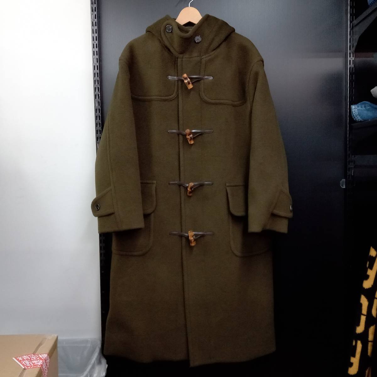 H BEAUTY&YOUTH UNITED ARROWS DUFFLE COAT エイチビューティーアンドユース ユナイテッドアローズ ダッフルコート S オリーブ_画像1