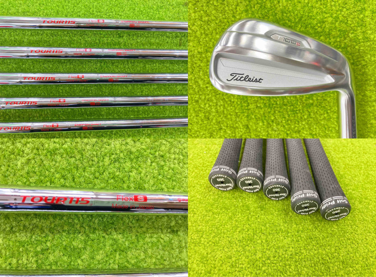 TITLEIST/タイトリスト T100.S.2021 アイアンセット N.S.PRO MODUS3 フレックスS_画像4