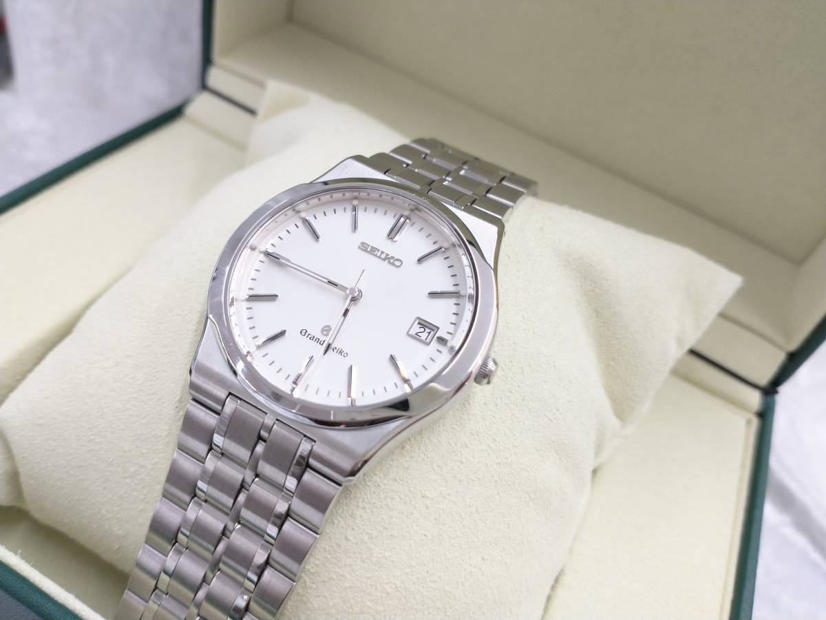セイコーコンプリート済】GRAND SEIKO グランドセイコー 電池交換 研磨
