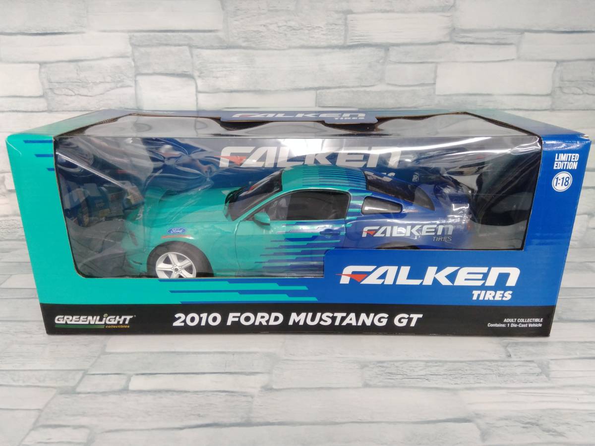 1/18 FALKEN TIRES 2010 FORD MUSTANG GT GREENLIGHT collectibles_画像1