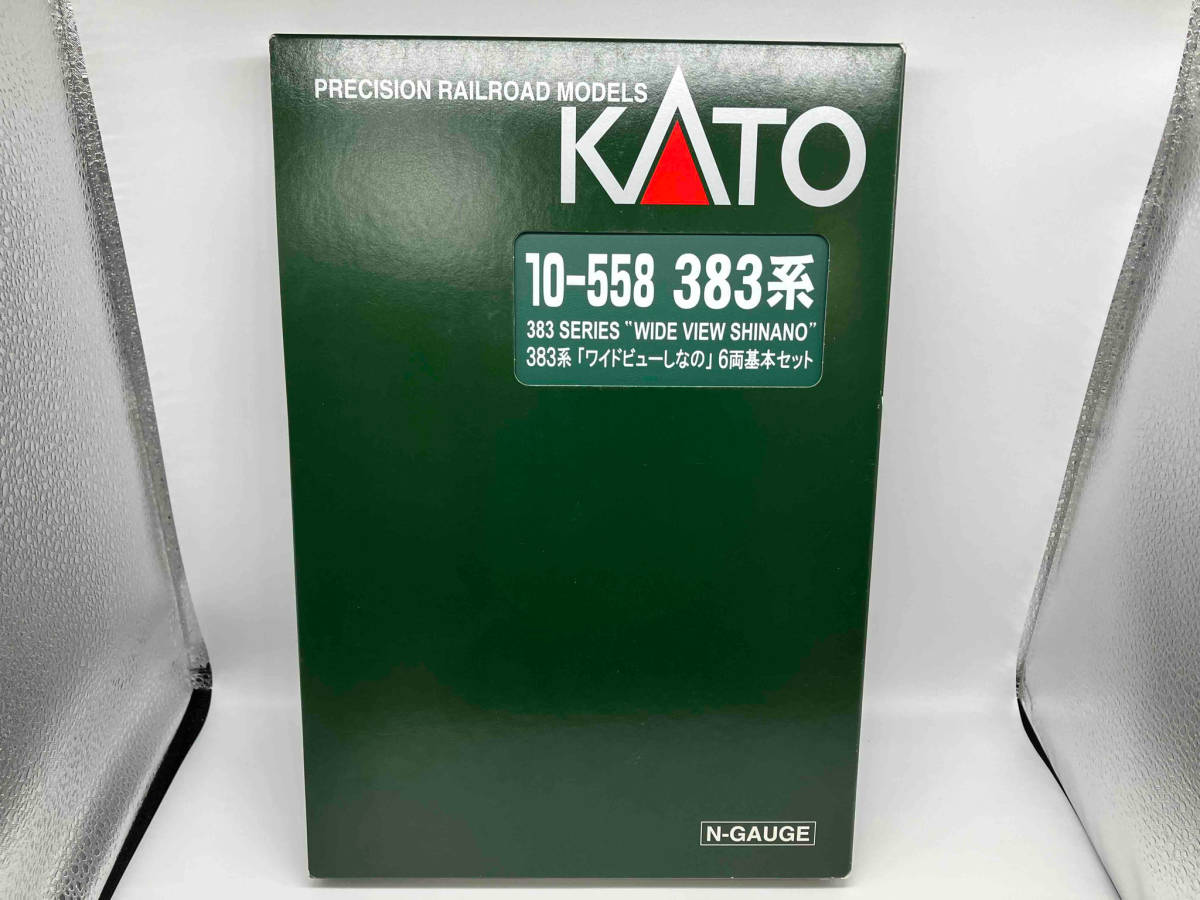 外箱に少し傷み有り Nゲージ KATO 10-558 383系特急電車 ワイドビューしなの 6両基本セット