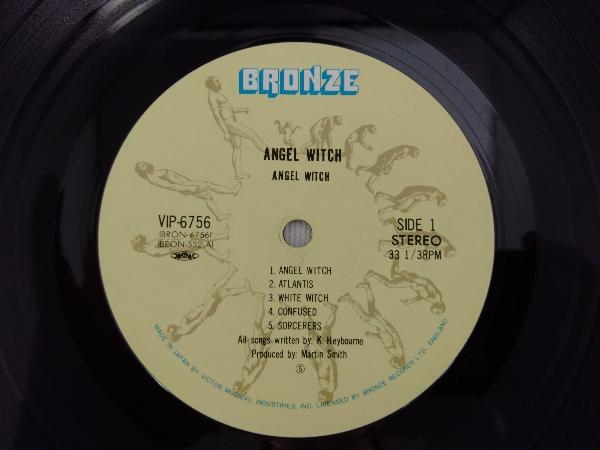 レコード　悪魔の翼　エンジェル・ウィッチ　ANGEL WITCH VIP-6756_画像3