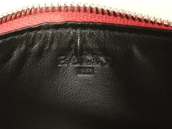 BALLY Adley バリー セージ レザー ウォレット カードケース 名刺入れ コインケース オレンジ 橙 箱あり 店舗受取可_画像4