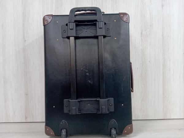 ジャンク GLOBE-TROTTER グローブトロッター スーツケース ブラック 2輪_画像2
