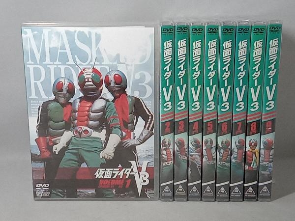 未開封品多数 DVD 【※※※】[全9巻セット]仮面ライダーV3 VOL.1~9の画像1